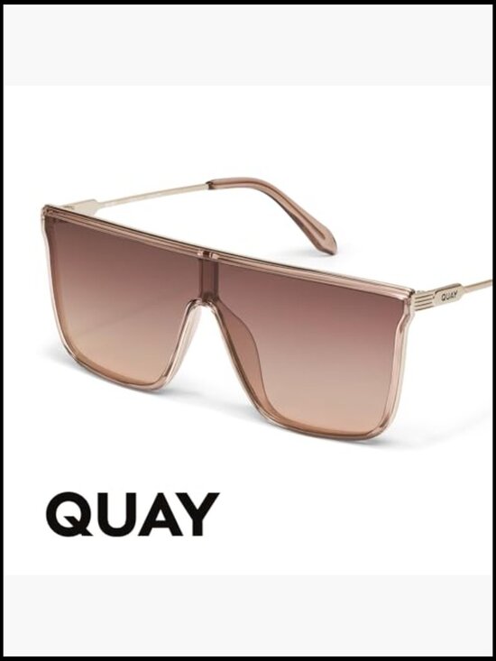 Oversized Shield Sunglasses with UV-Protected Lenses for Daily Use